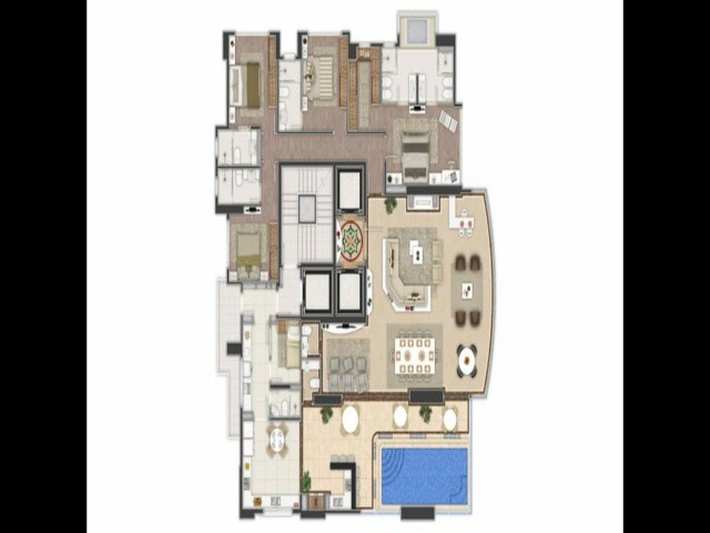 Apartamento à venda com 4 quartos, 350m² - Foto 9