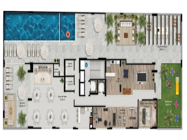 Apartamento à venda com 3 quartos, 123m² - Foto 8