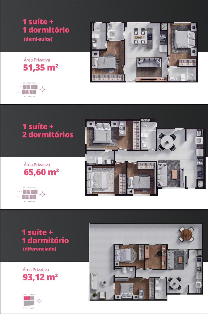 Apartamento à venda com 3 quartos, 65m² - Foto 24