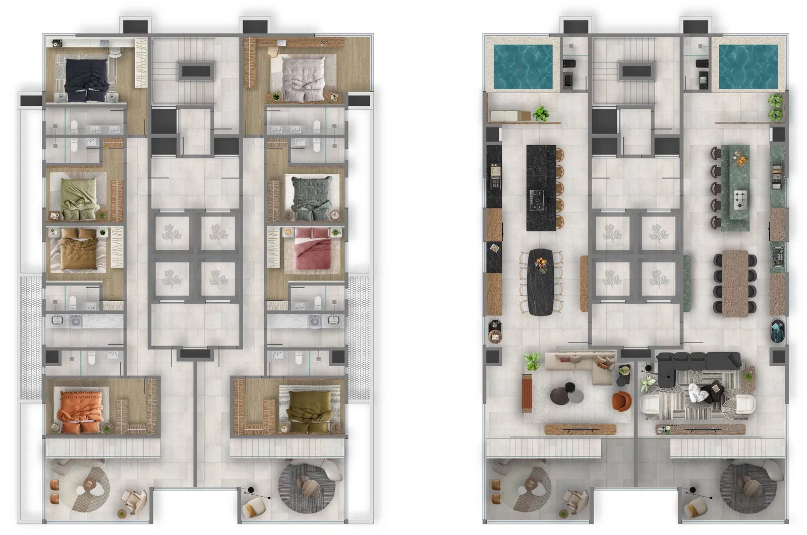 Apartamento à venda com 3 quartos, 132m² - Foto 6