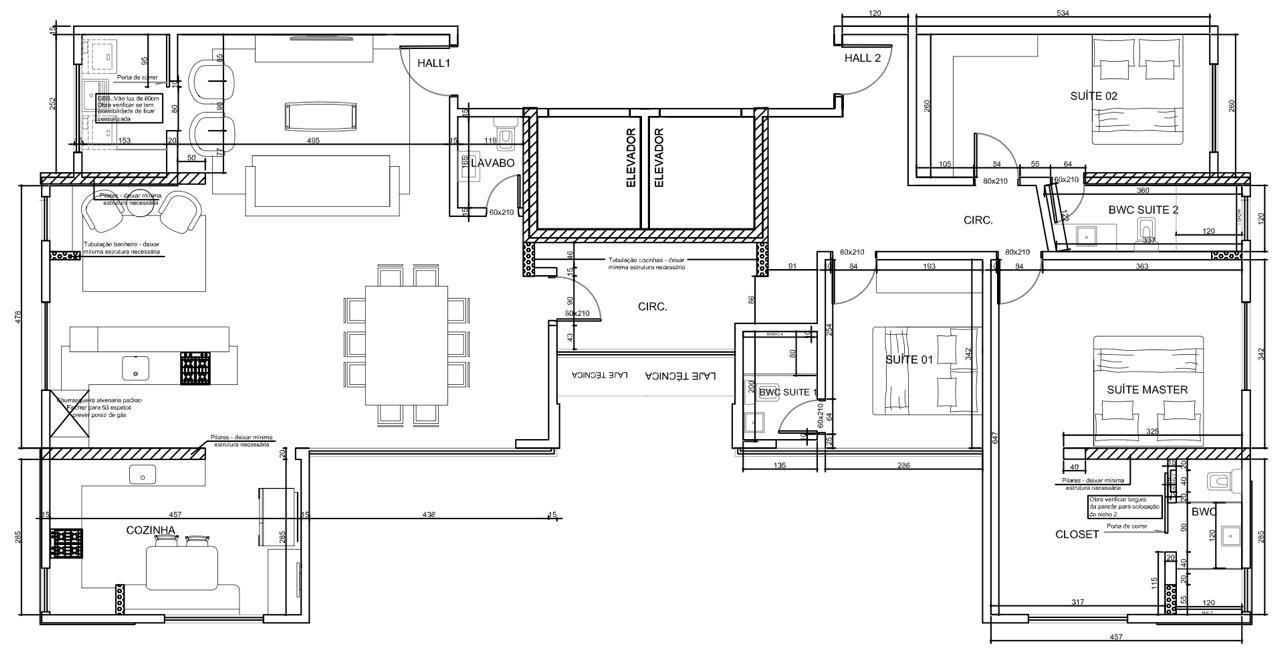 Apartamento à venda com 3 quartos, 170m² - Foto 12