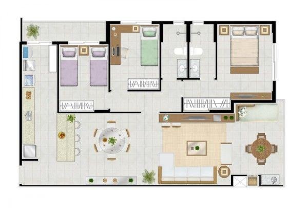 Apartamento à venda com 3 quartos, 107m² - Foto 32