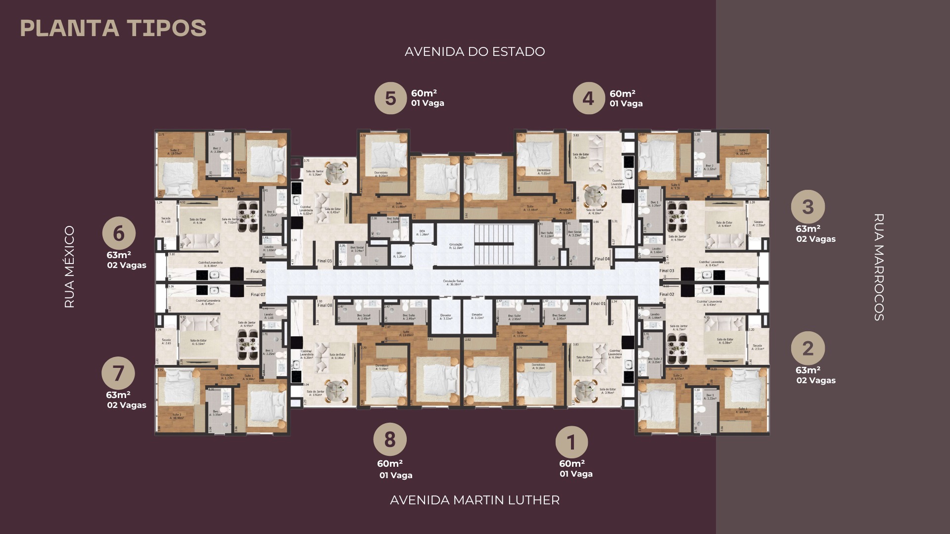 Apartamento à venda com 2 quartos, 60m² - Foto 9