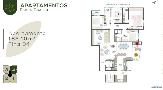 Apartamento, 4 quartos, 182 m² - Foto 32