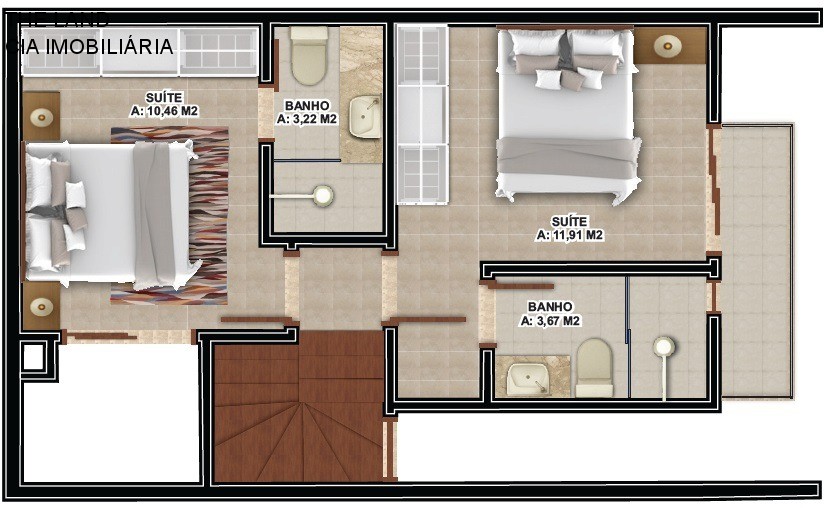 Casa de Condomínio à venda com 2 quartos - Foto 7