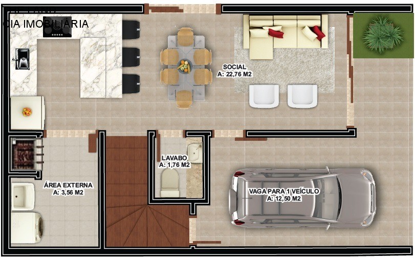 Casa de Condomínio à venda com 2 quartos - Foto 6