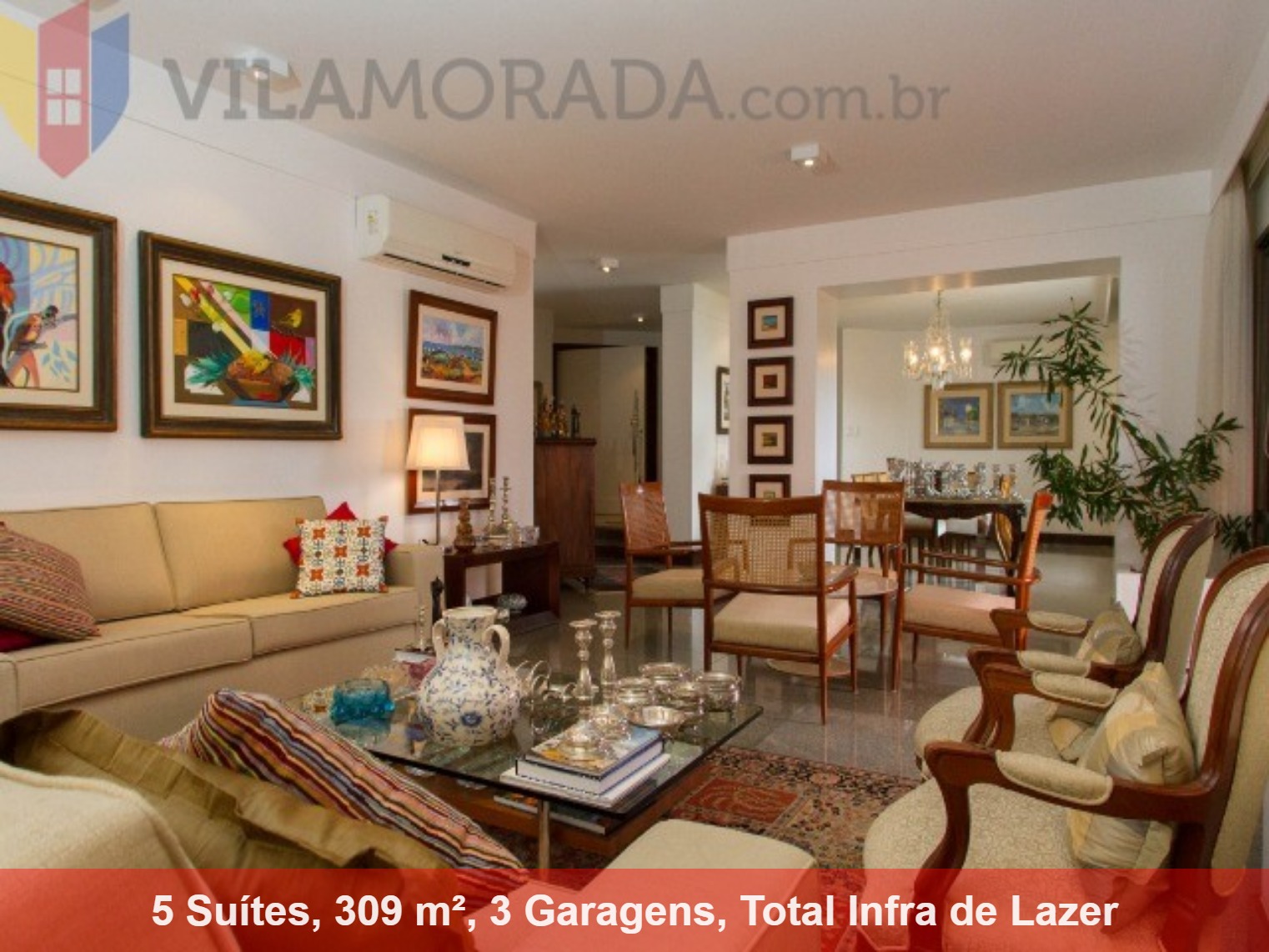 Apartamento, 5 quartos, 309 m² - Foto 1