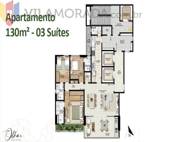 Apartamento à venda com 4 quartos, 164m² - Foto 18