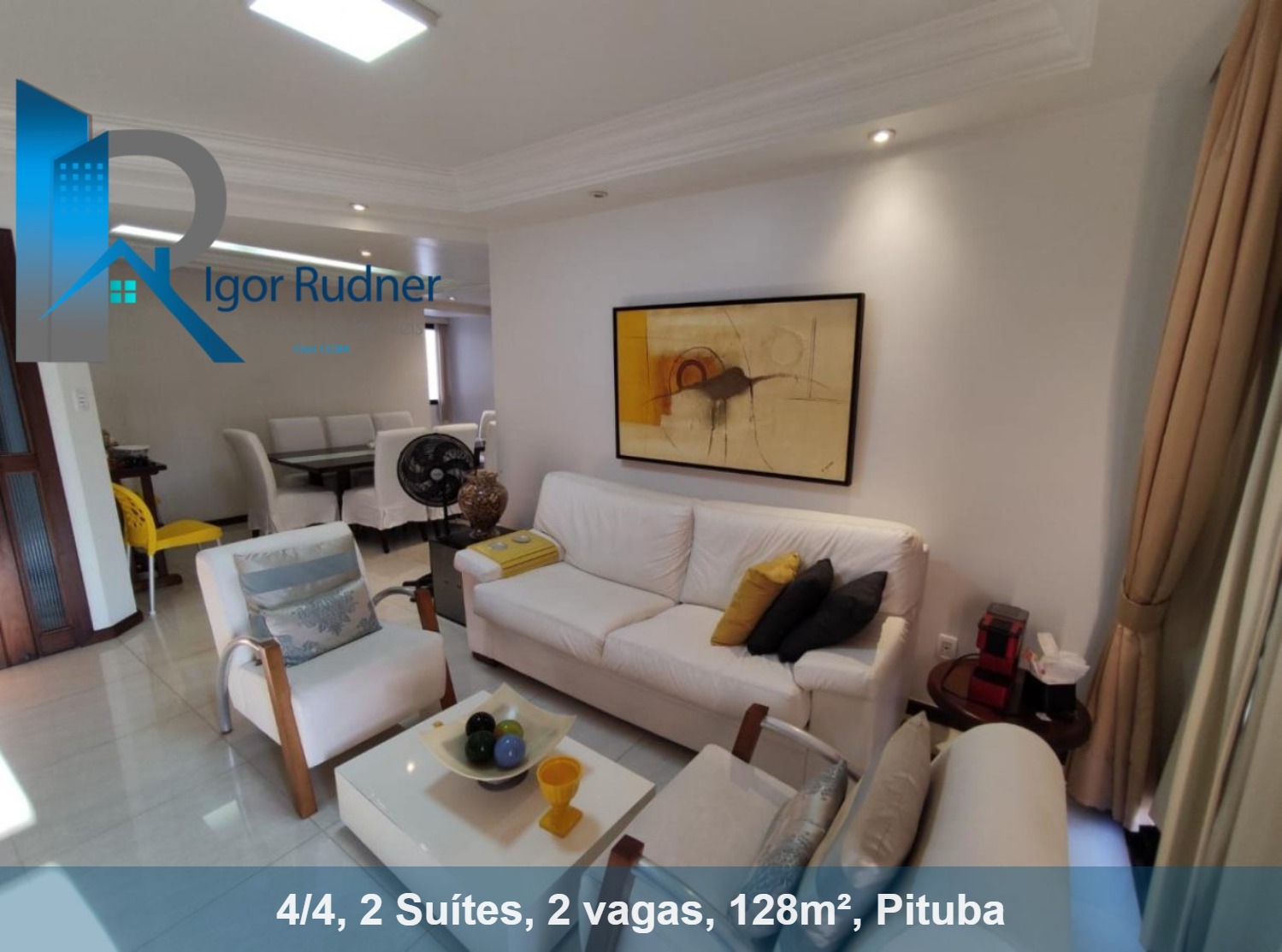 Apartamento, 4 quartos, 128 m² - Foto 1