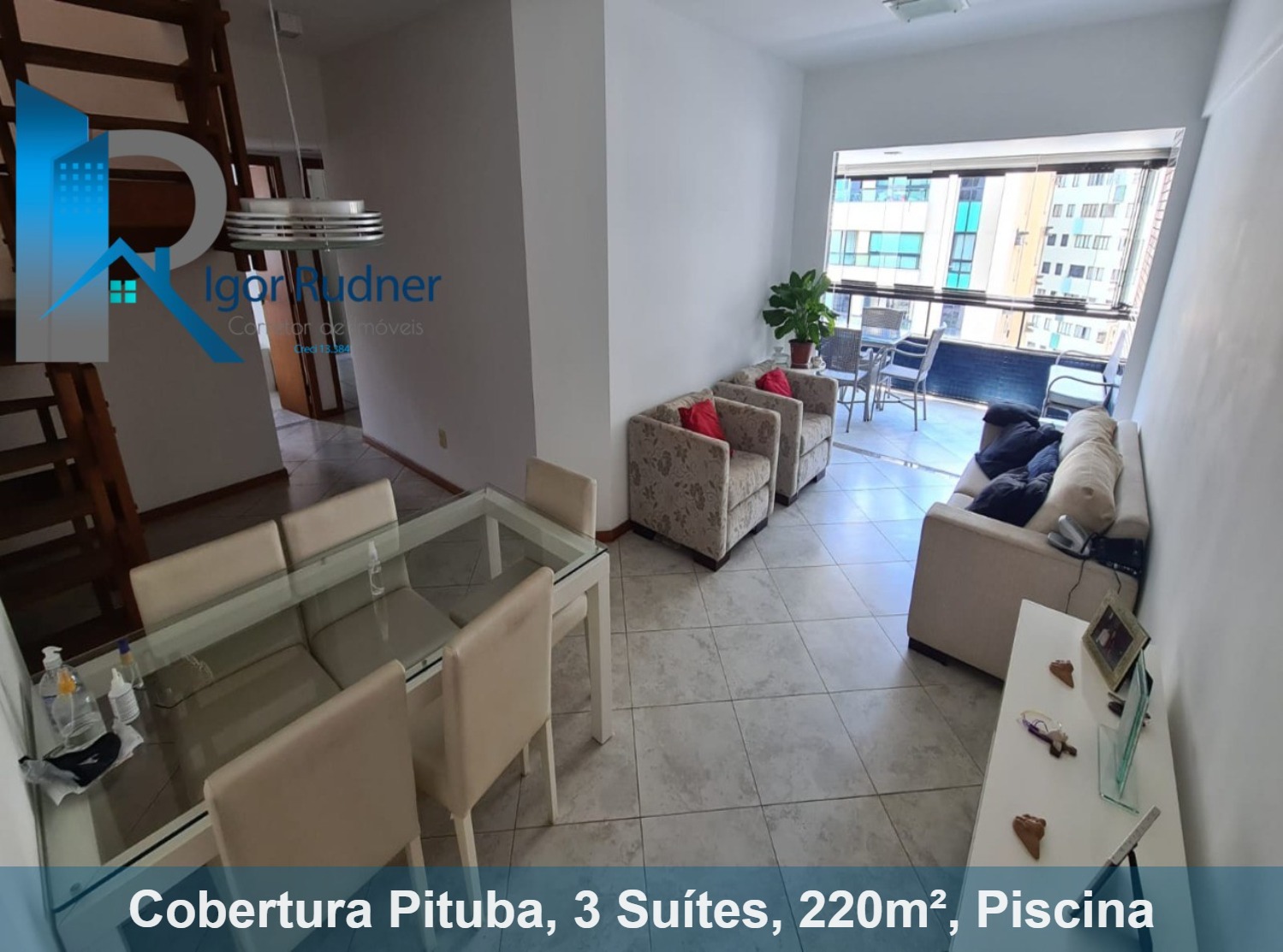 Cobertura, 3 quartos, 220 m² - Foto 1