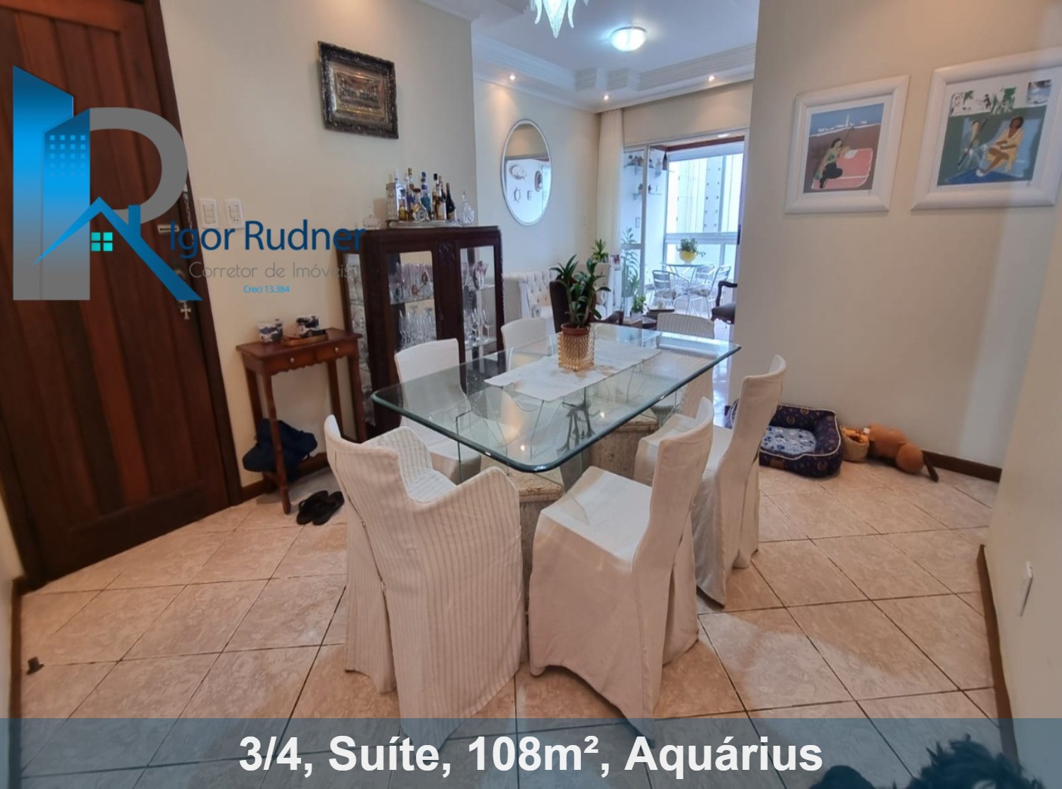 Apartamento à venda com 3 quartos, 108m² - Foto 1