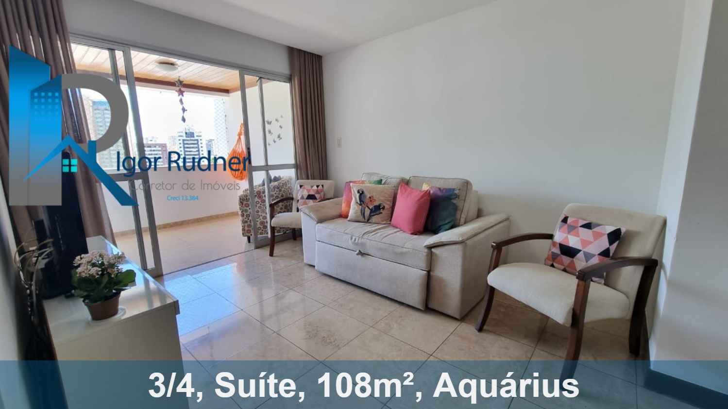 Apartamento, 3 quartos, 108 m² - Foto 1