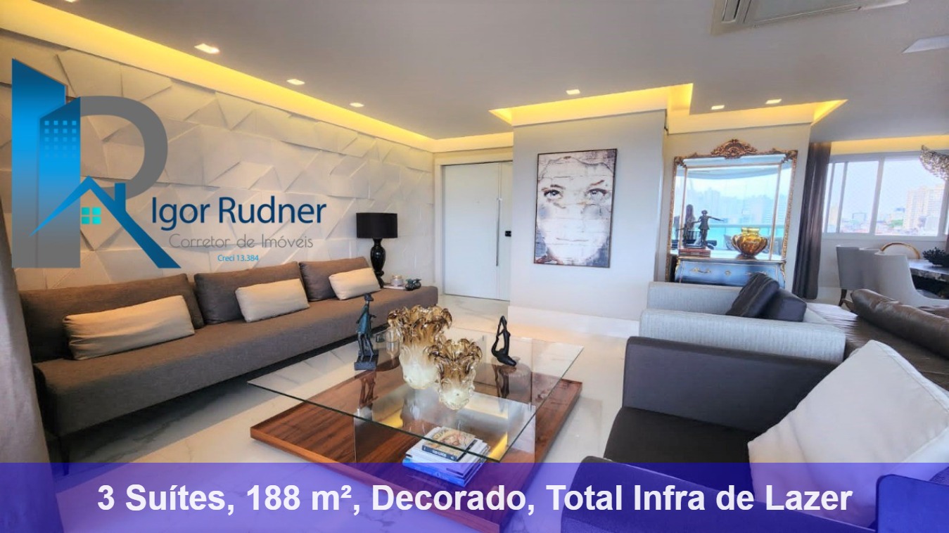 Apartamento, 3 quartos, 188 m² - Foto 1