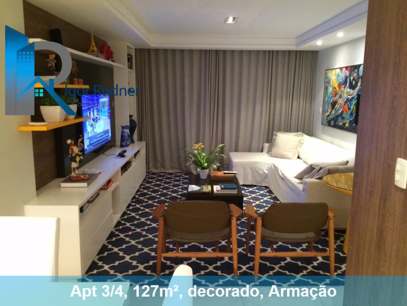 Apartamento, 3 quartos, 127 m² - Foto 1