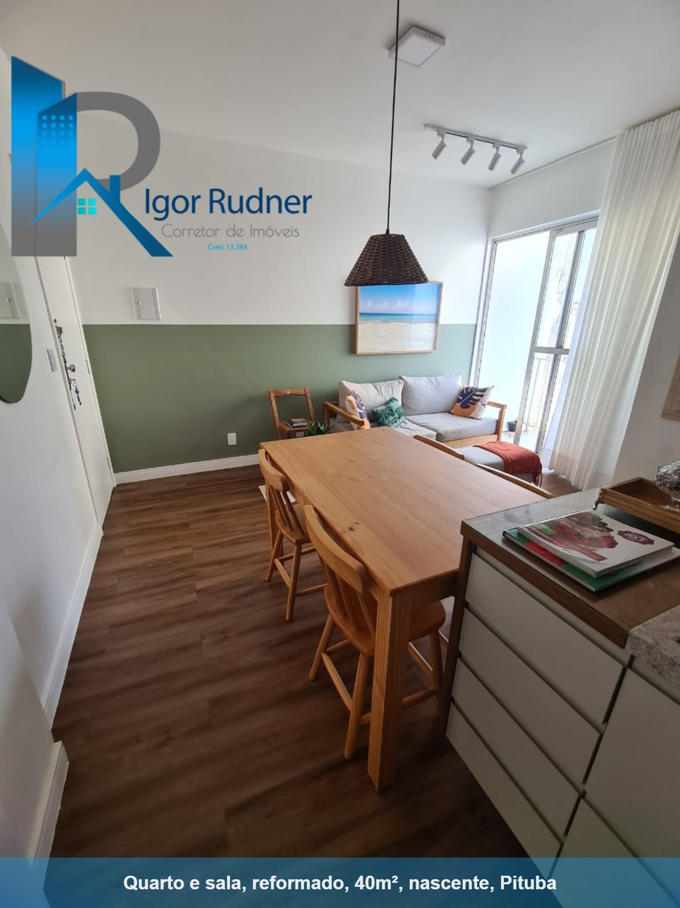 Apartamento à venda com 1 quarto, 40m² - Foto 1