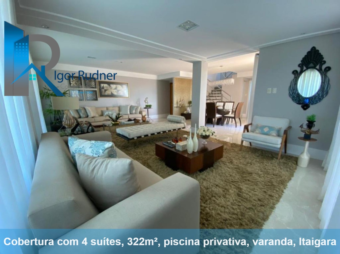 Cobertura, 4 quartos, 322 m² - Foto 1