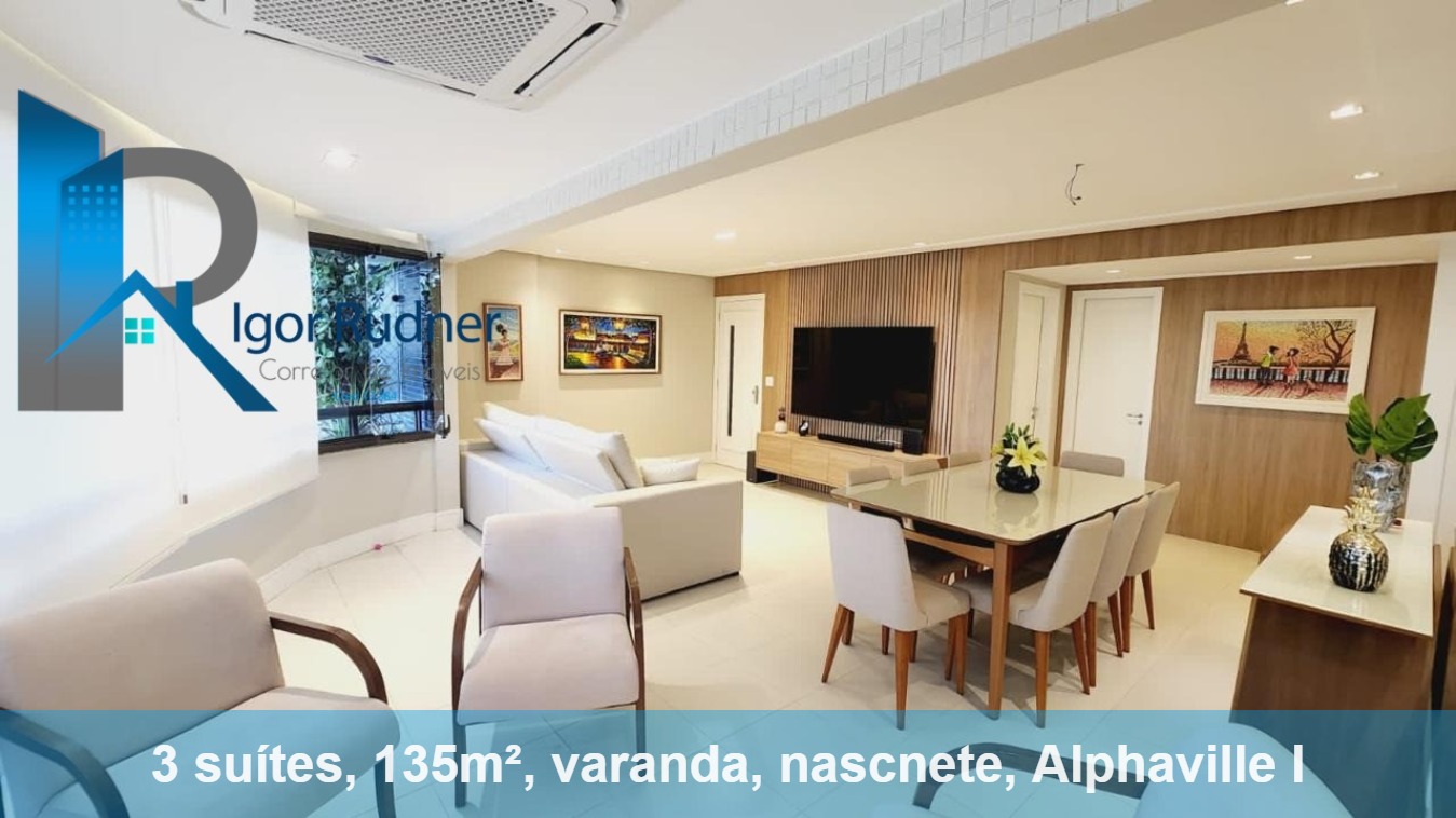 Apartamento à venda com 3 quartos, 135m² - Foto 1