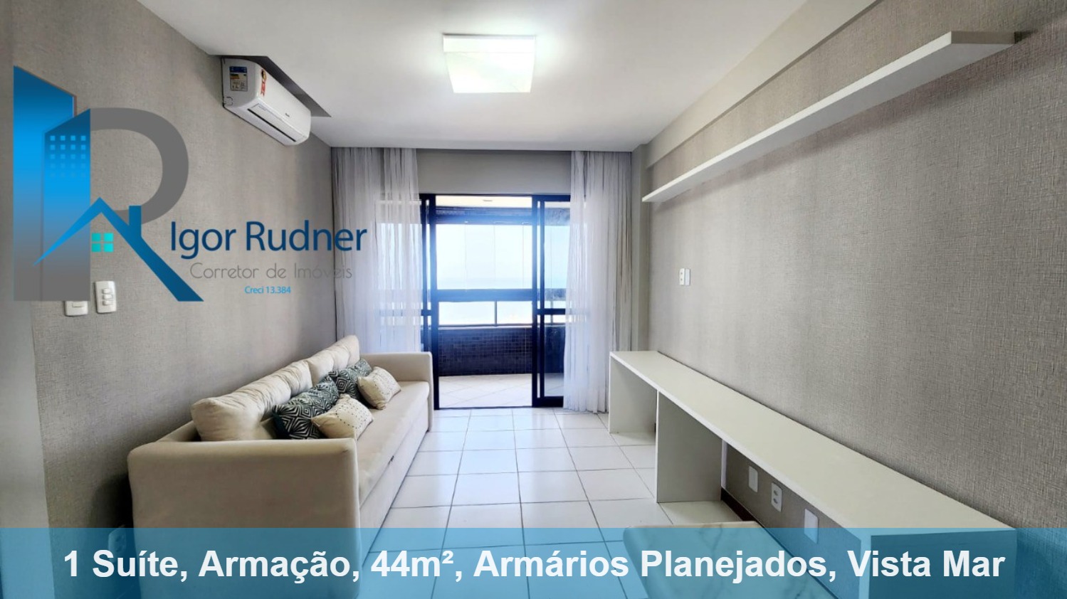 Apartamento, 1 quarto, 44 m² - Foto 1