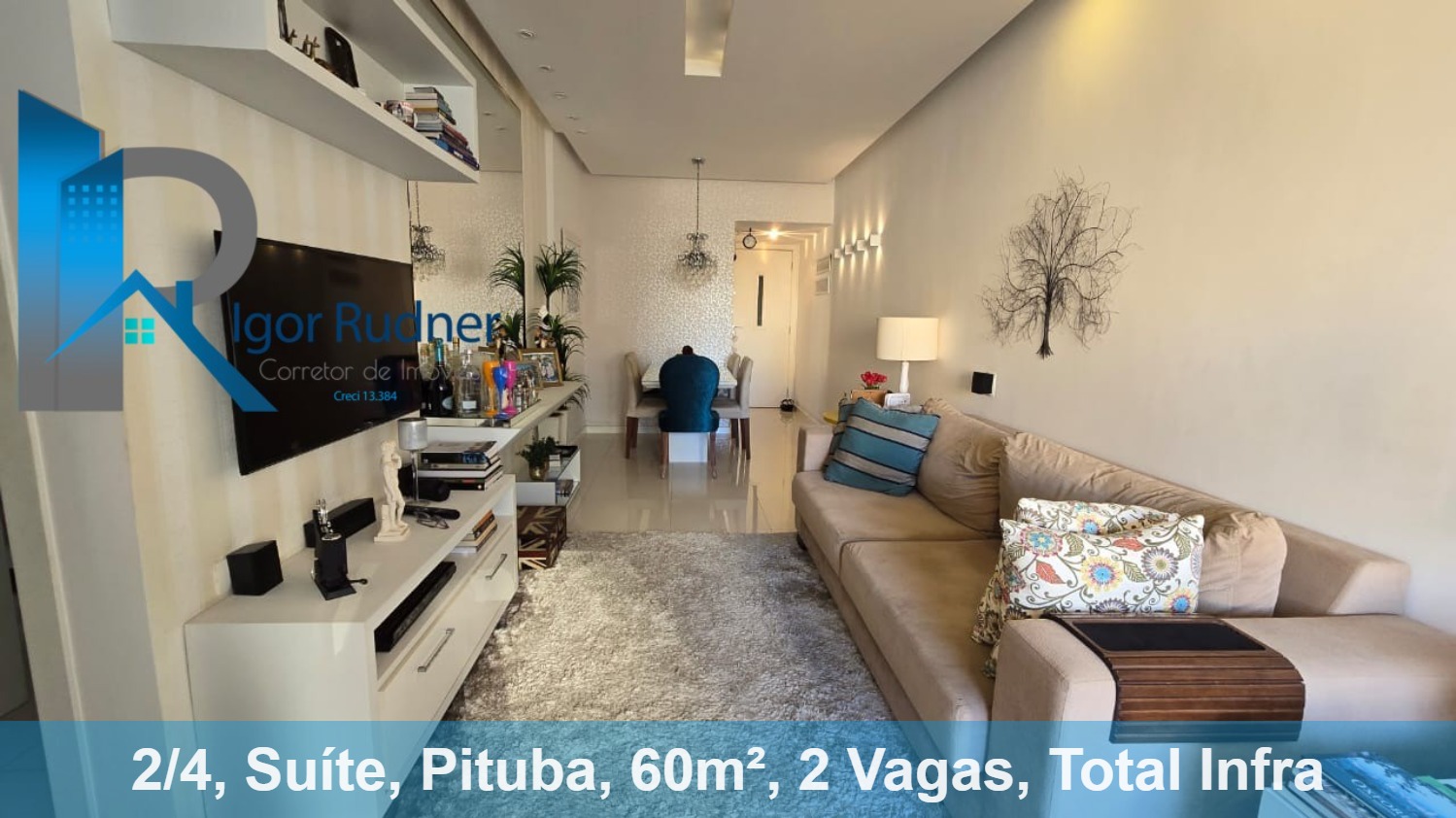 Apartamento à venda com 2 quartos, 60m² - Foto 4