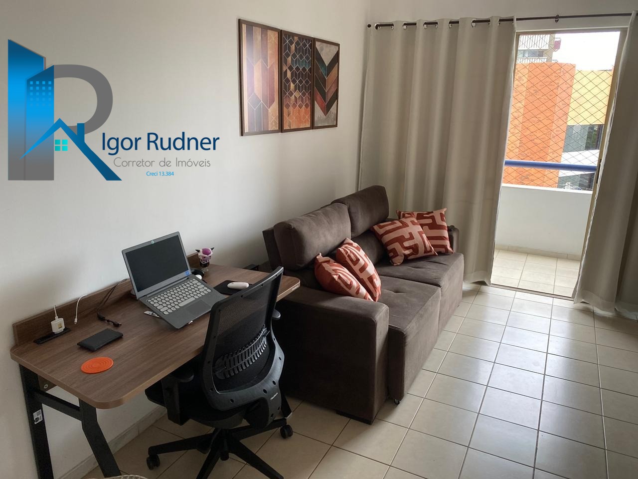 Apartamento à venda com 1 quarto, 48m² - Foto 3