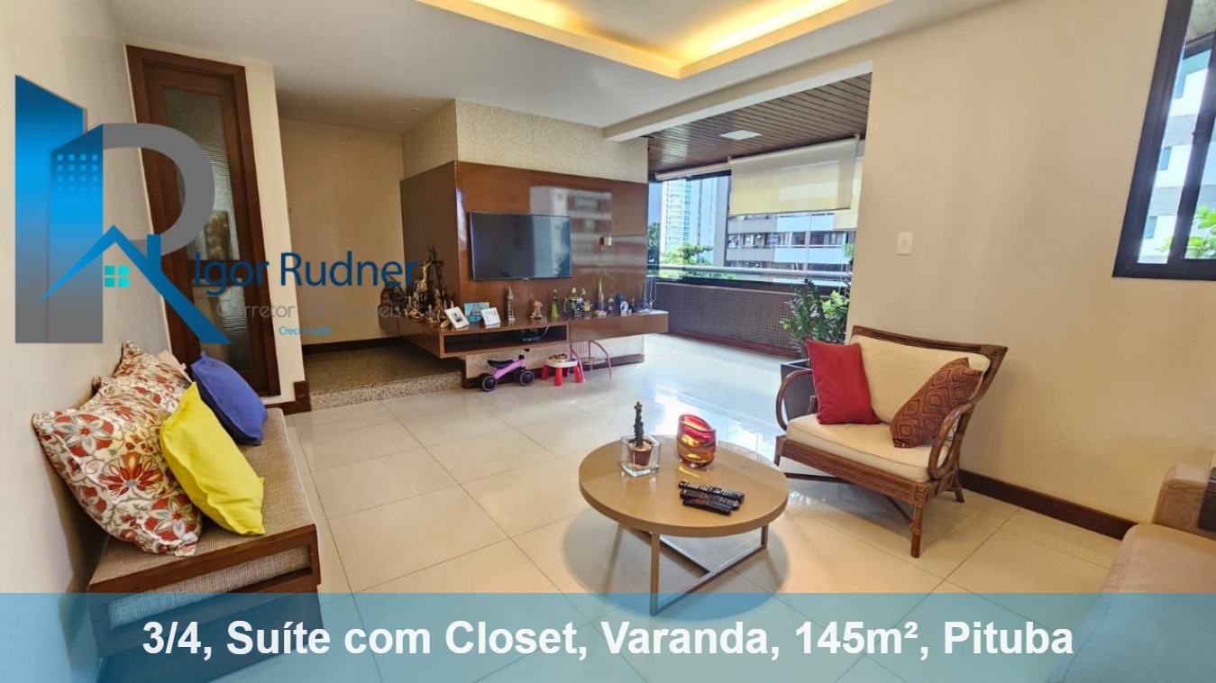 Apartamento à venda com 3 quartos, 145m² - Foto 1