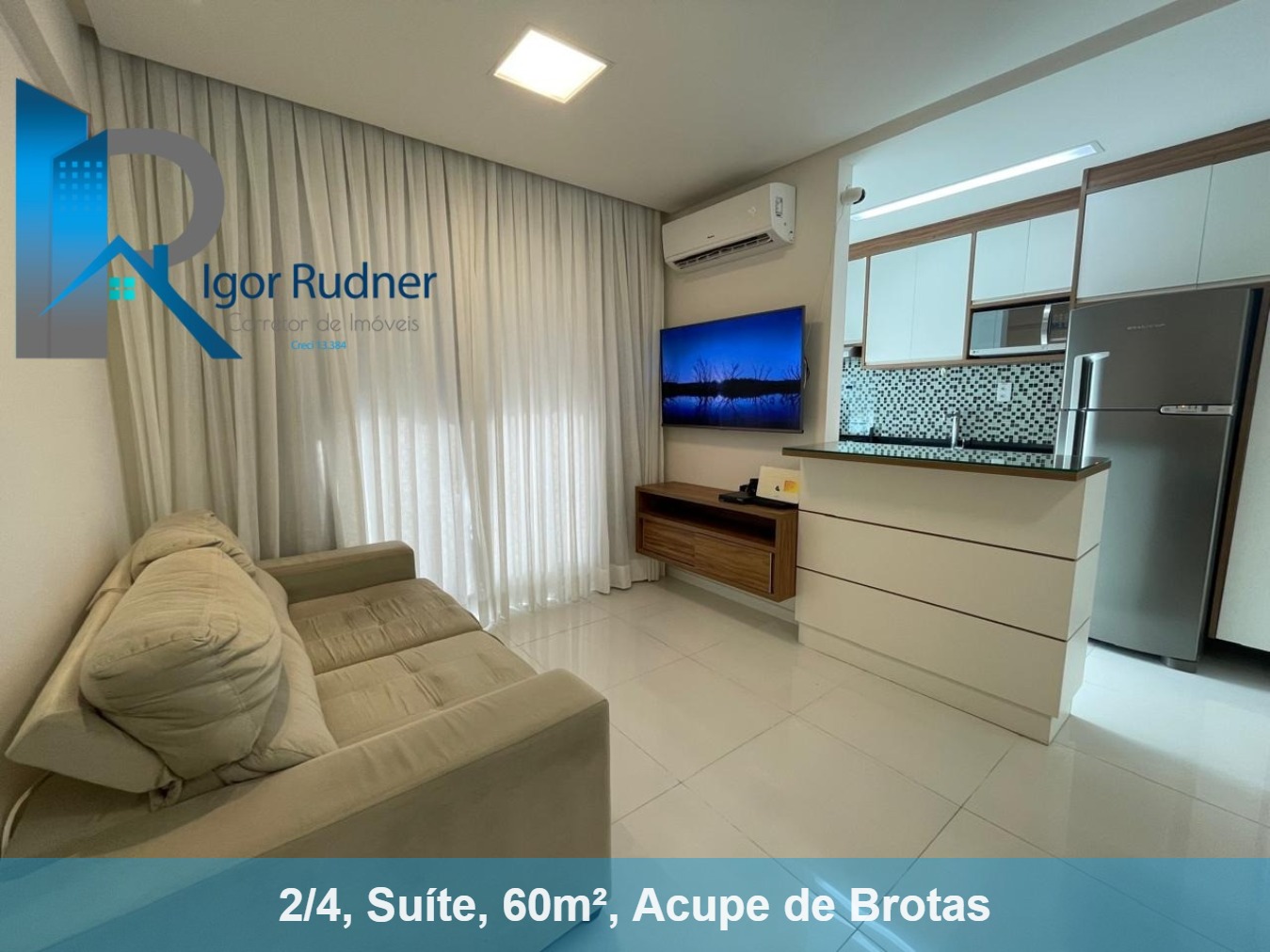 Apartamento, 2 quartos, 60 m² - Foto 1