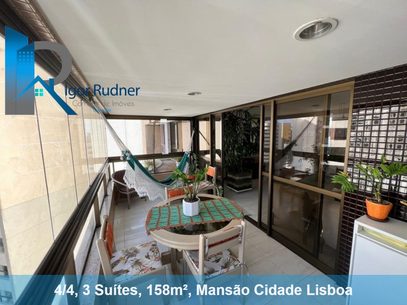 Apartamento à venda com 3 quartos, 158m² - Foto 1