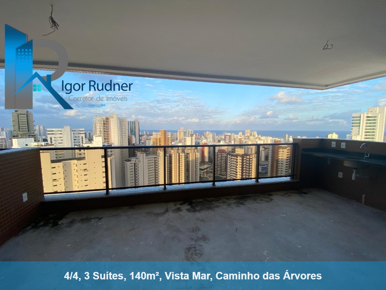 Apartamento à venda com 4 quartos, 140m² - Foto 1