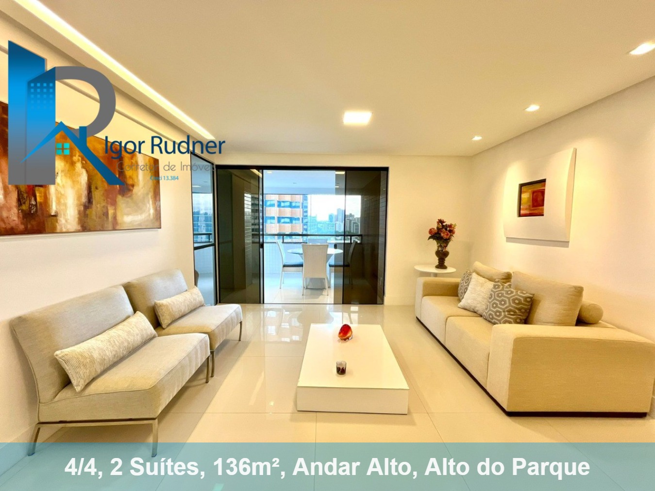 Apartamento, 4 quartos, 136 m² - Foto 1