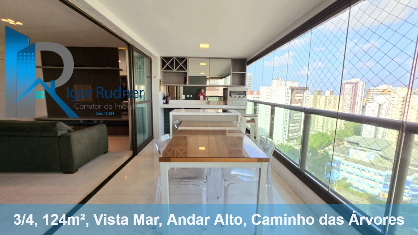 Apartamento, 3 quartos, 124 m² - Foto 1