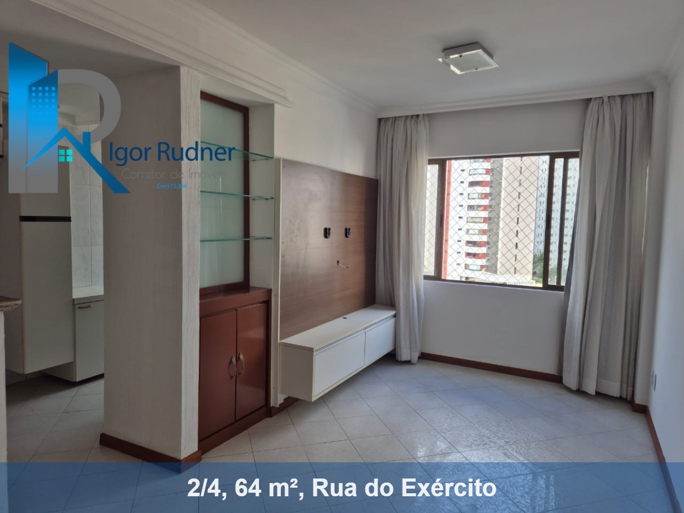 Apartamento à venda com 2 quartos, 64m² - Foto 1