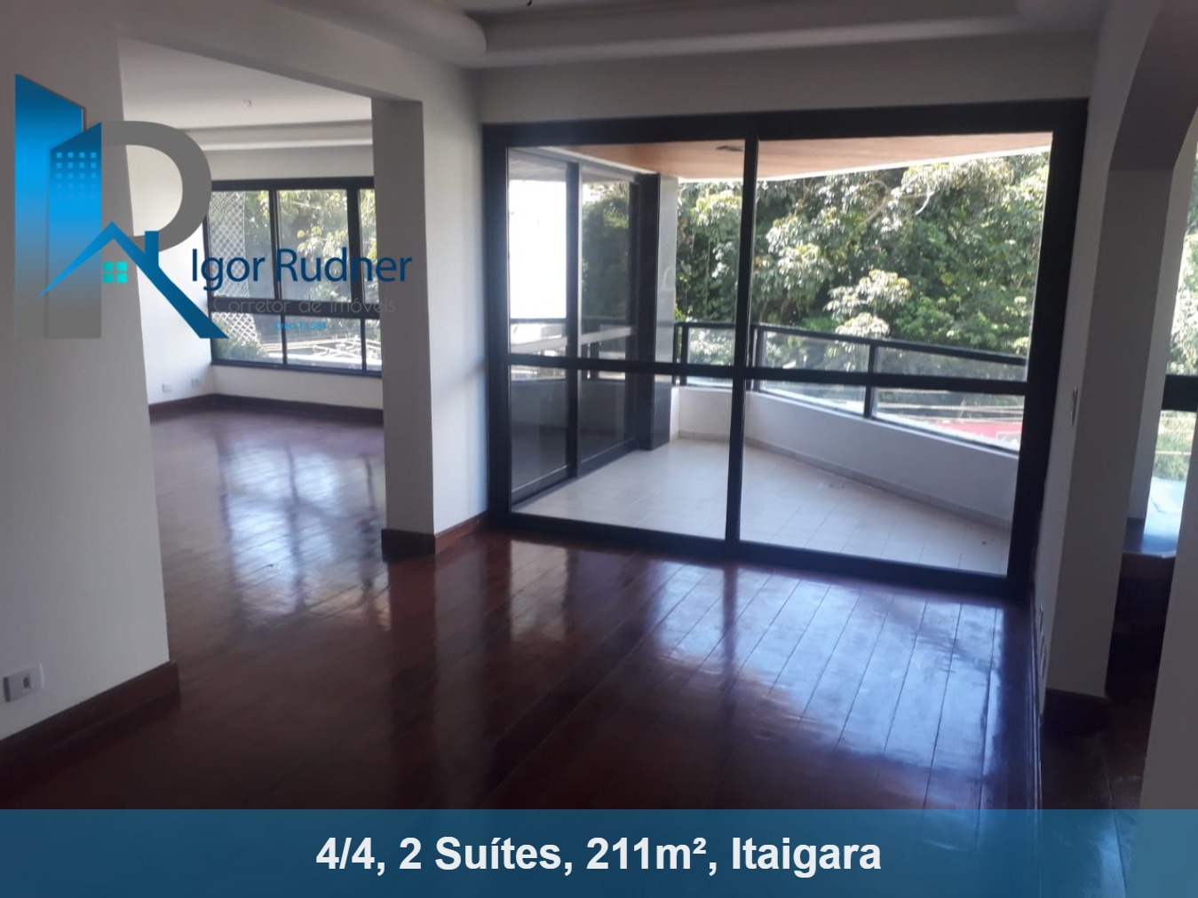 Apartamento à venda com 4 quartos, 211m² - Foto 1