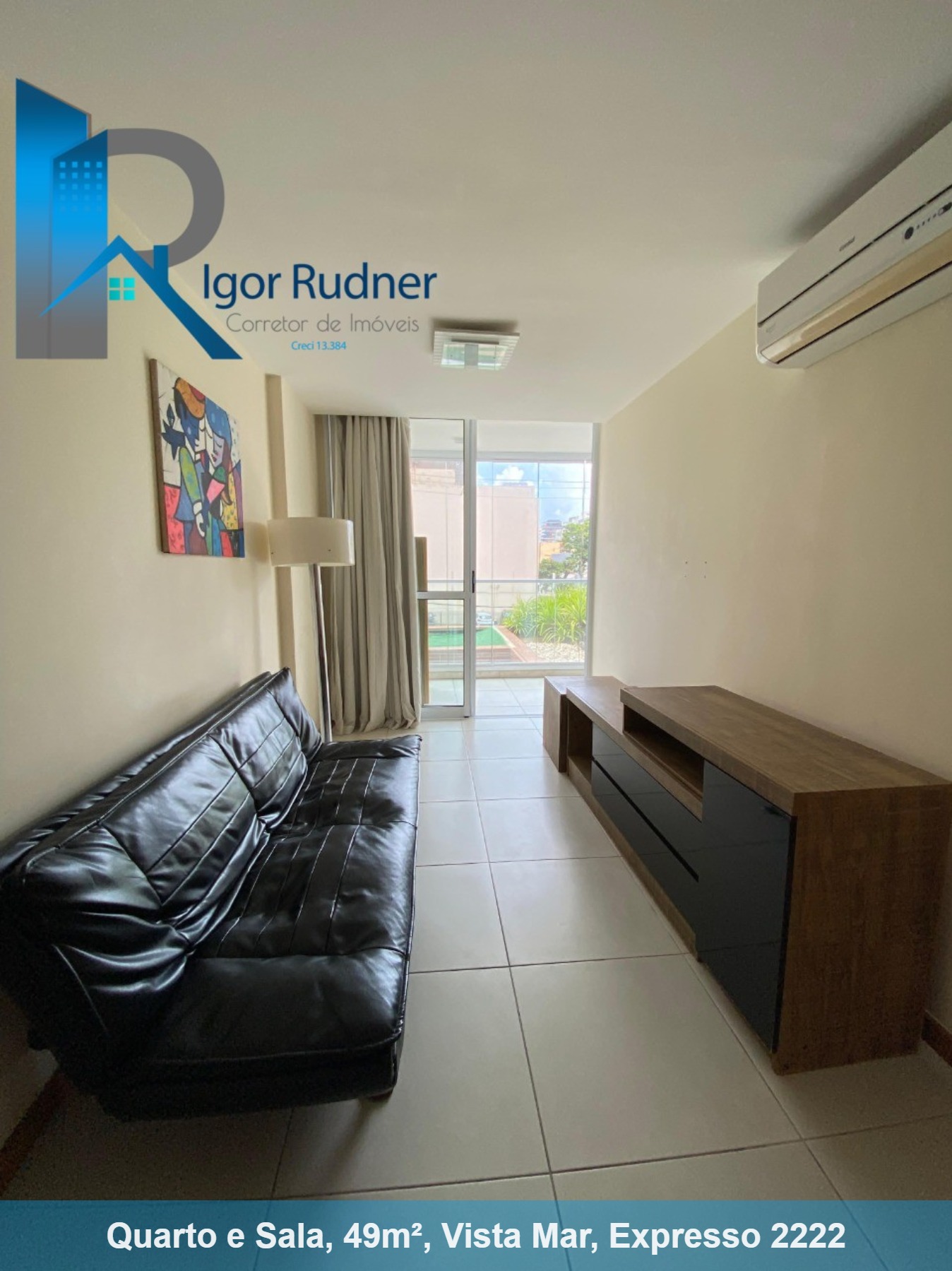 Apartamento à venda com 1 quarto, 49m² - Foto 1