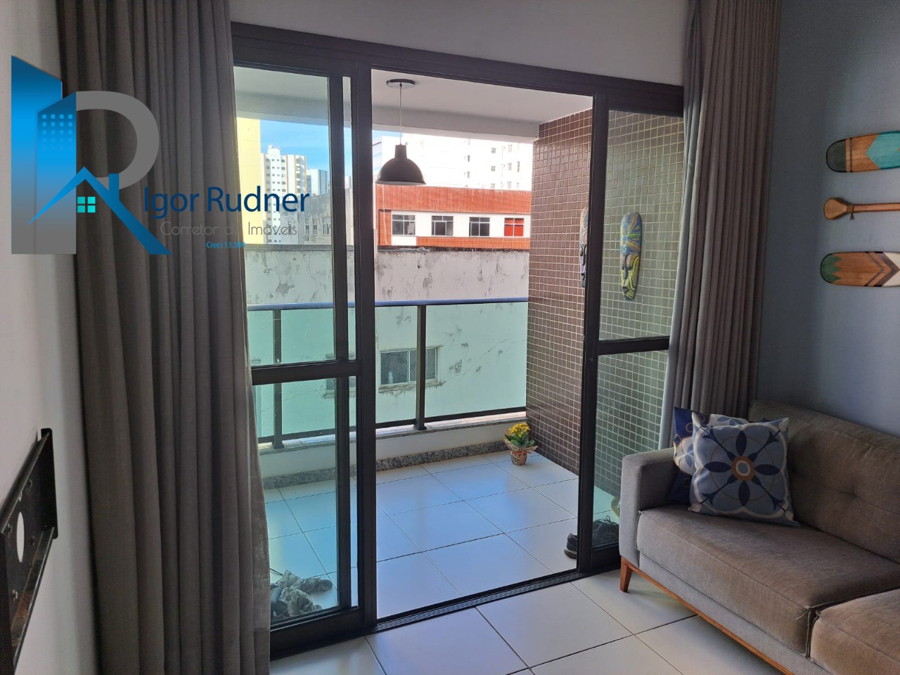 Apartamento à venda com 1 quarto, 43m² - Foto 3