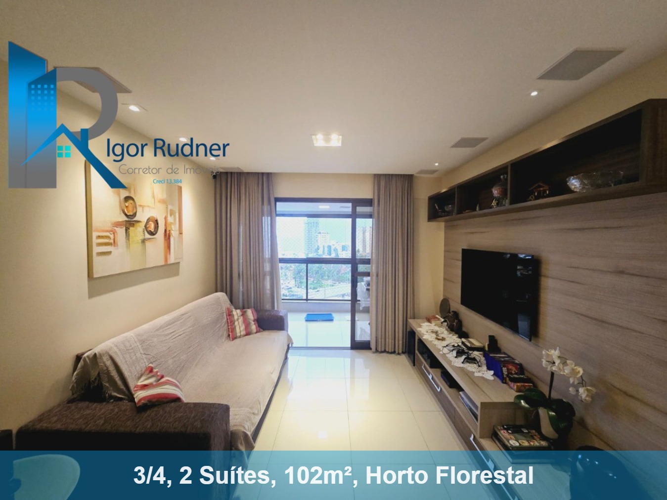 Apartamento à venda com 3 quartos, 103m² - Foto 1