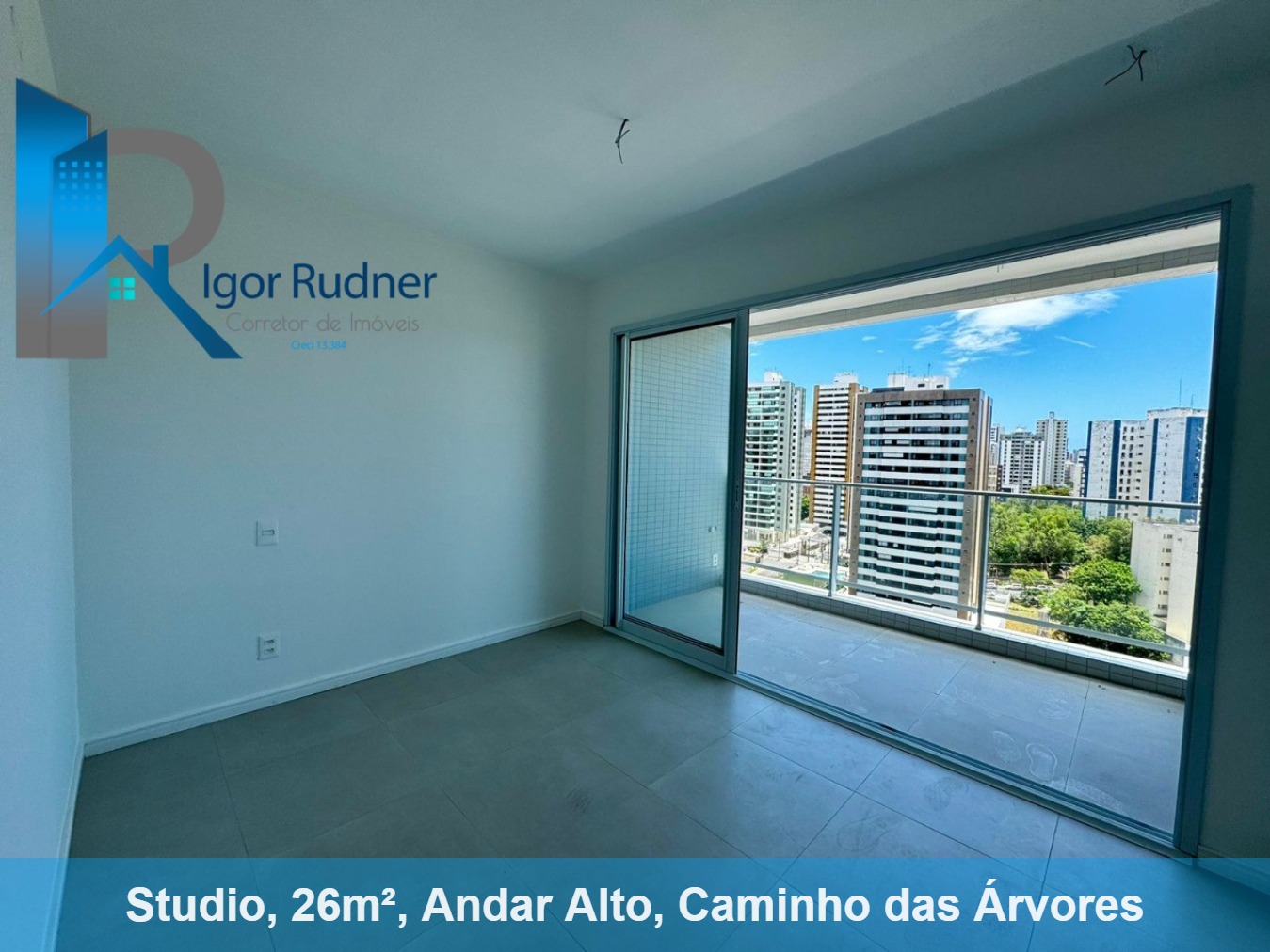 Apartamento à venda com 1 quarto, 26m² - Foto 1