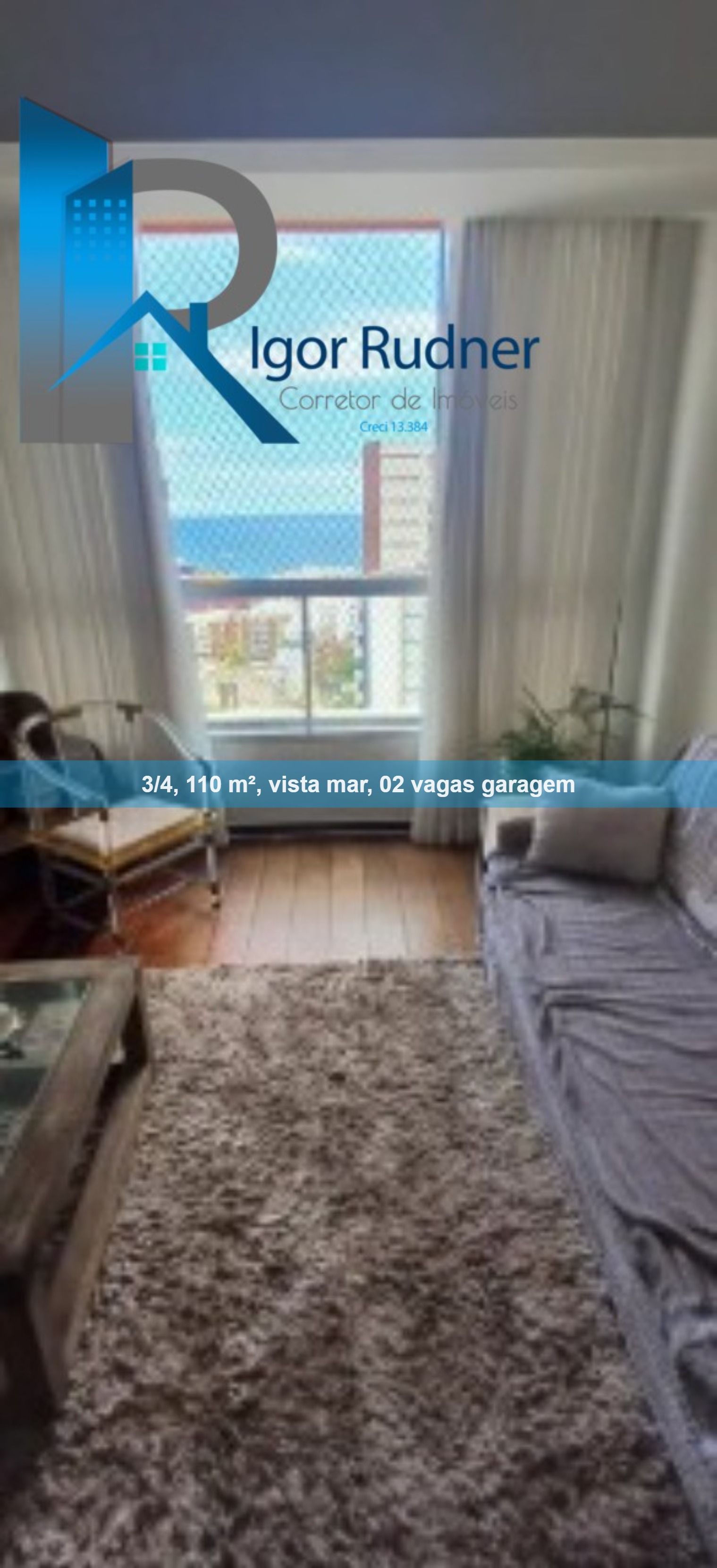 Apartamento à venda com 3 quartos, 110m² - Foto 1