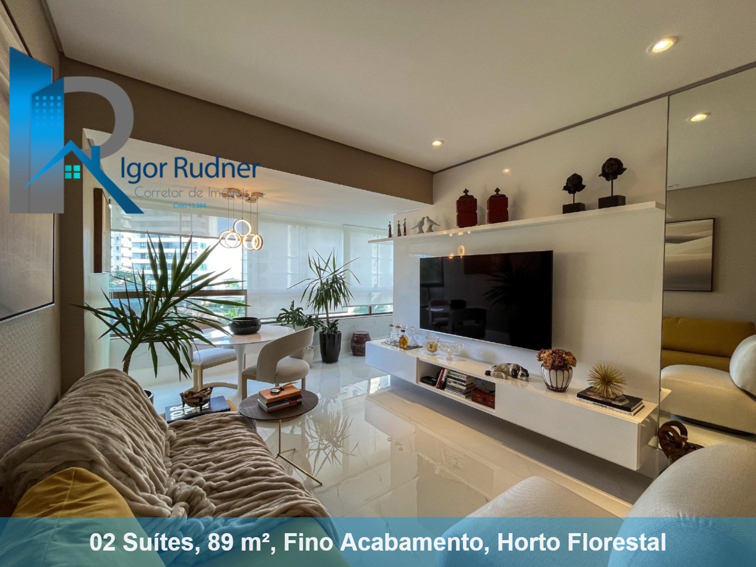 Apartamento à venda com 2 quartos, 89m² - Foto 1