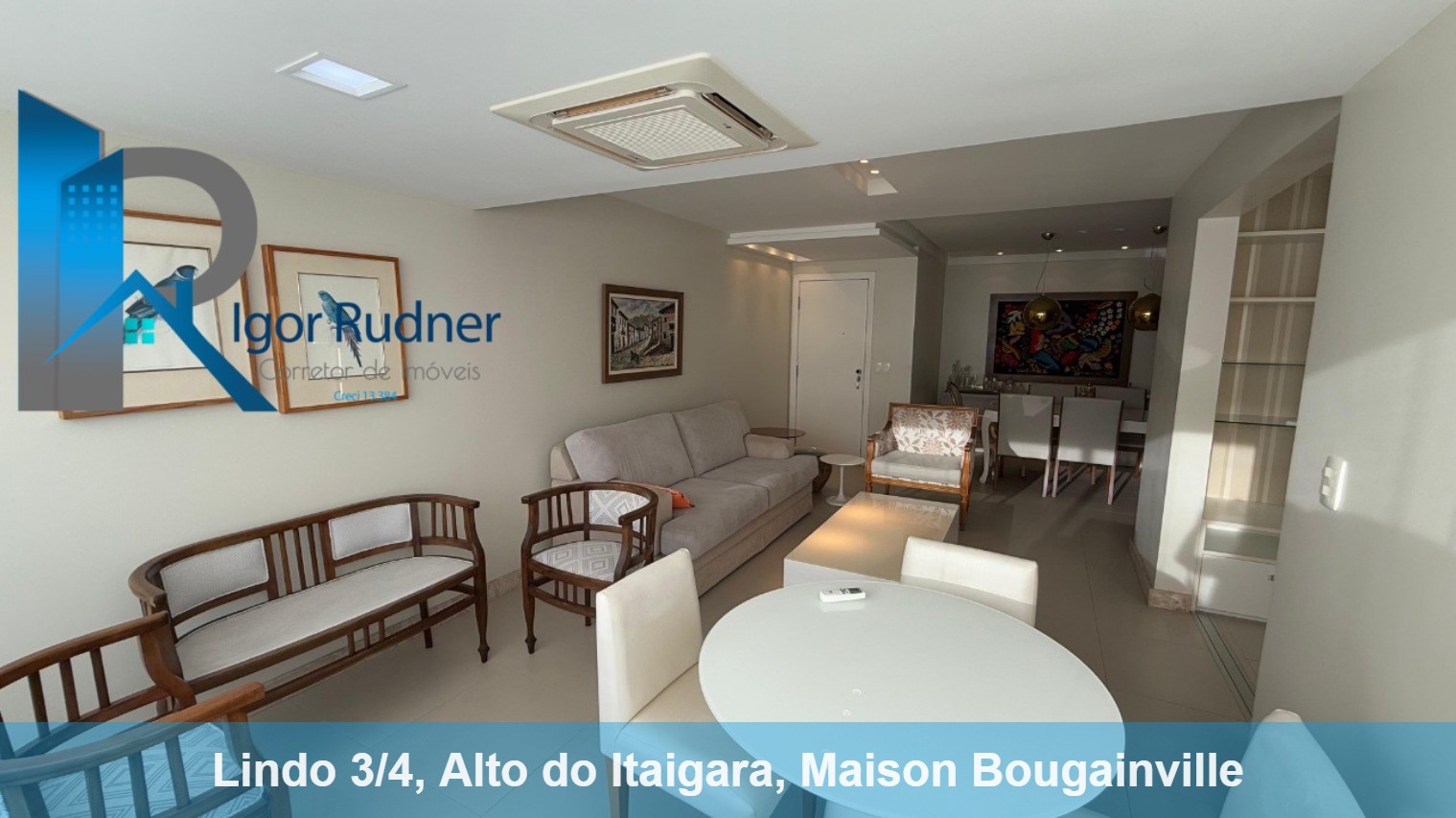 Apartamento à venda com 3 quartos, 130m² - Foto 1