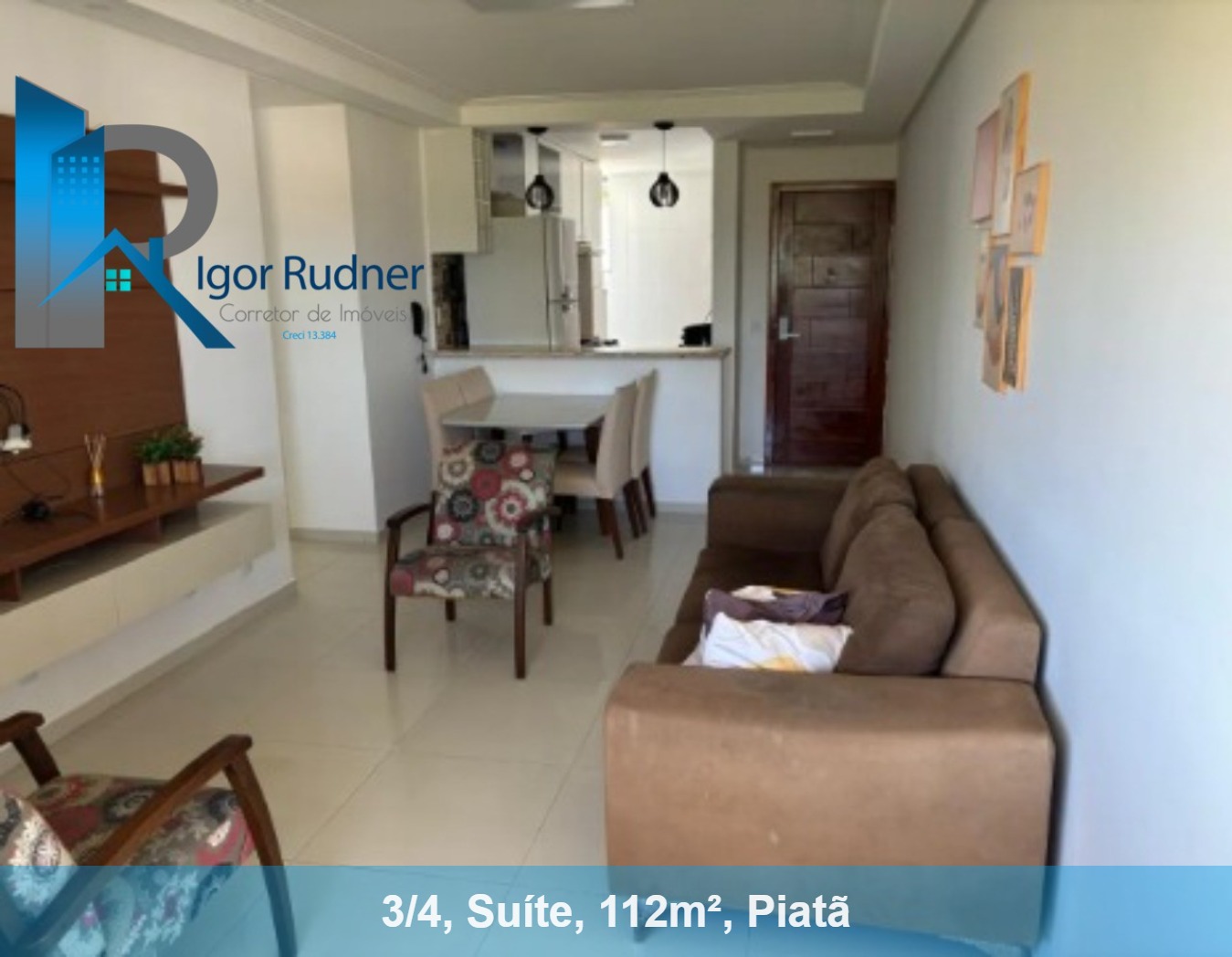 Apartamento à venda com 3 quartos, 118m² - Foto 1