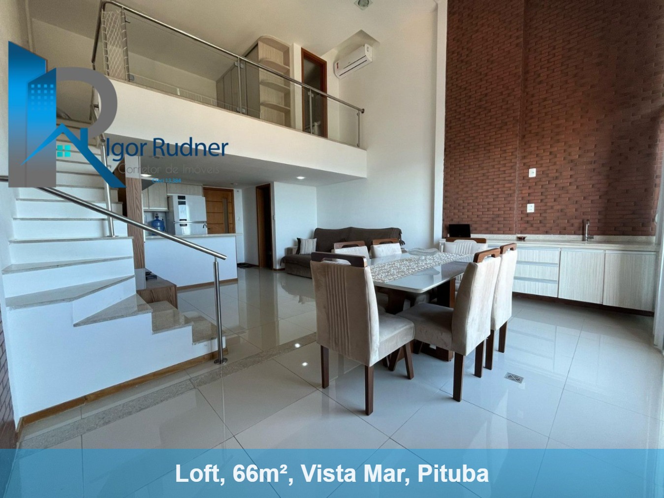 Apartamento à venda com 1 quarto, 66m² - Foto 1