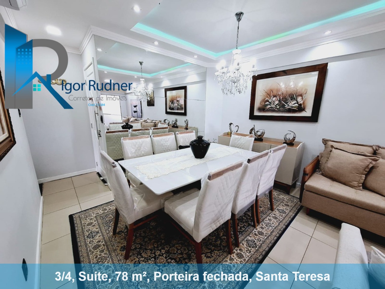 Apartamento à venda com 3 quartos, 78m² - Foto 1