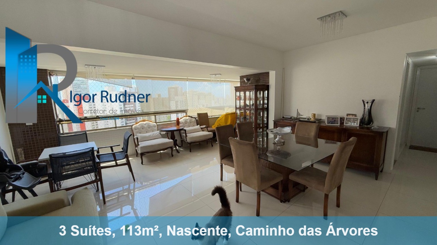 Apartamento à venda com 3 quartos, 113m² - Foto 1