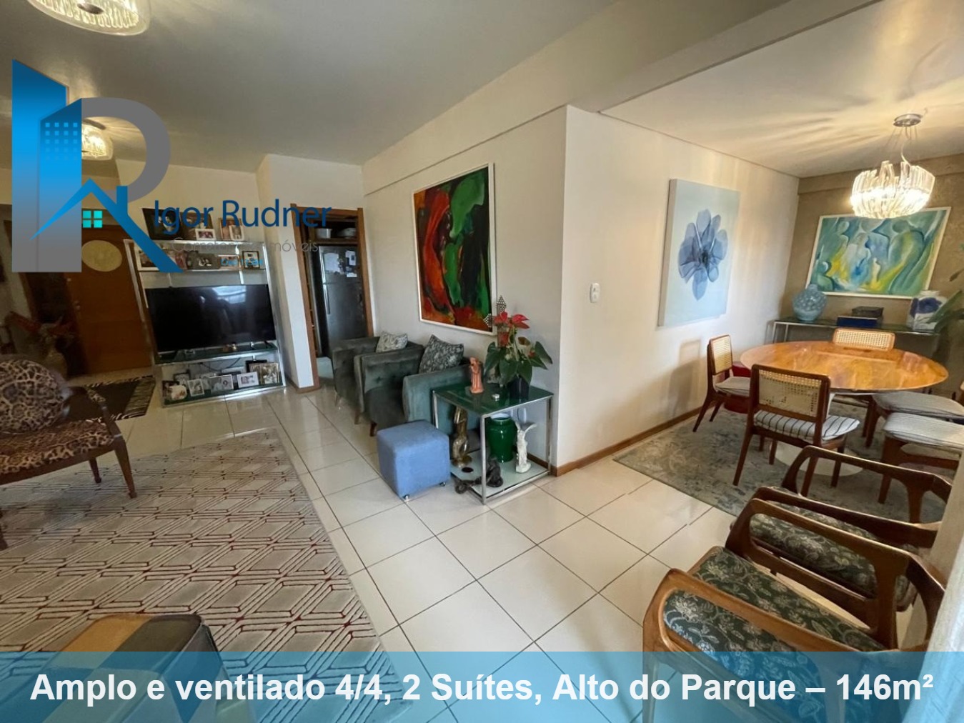 Apartamento à venda com 4 quartos, 146m² - Foto 1