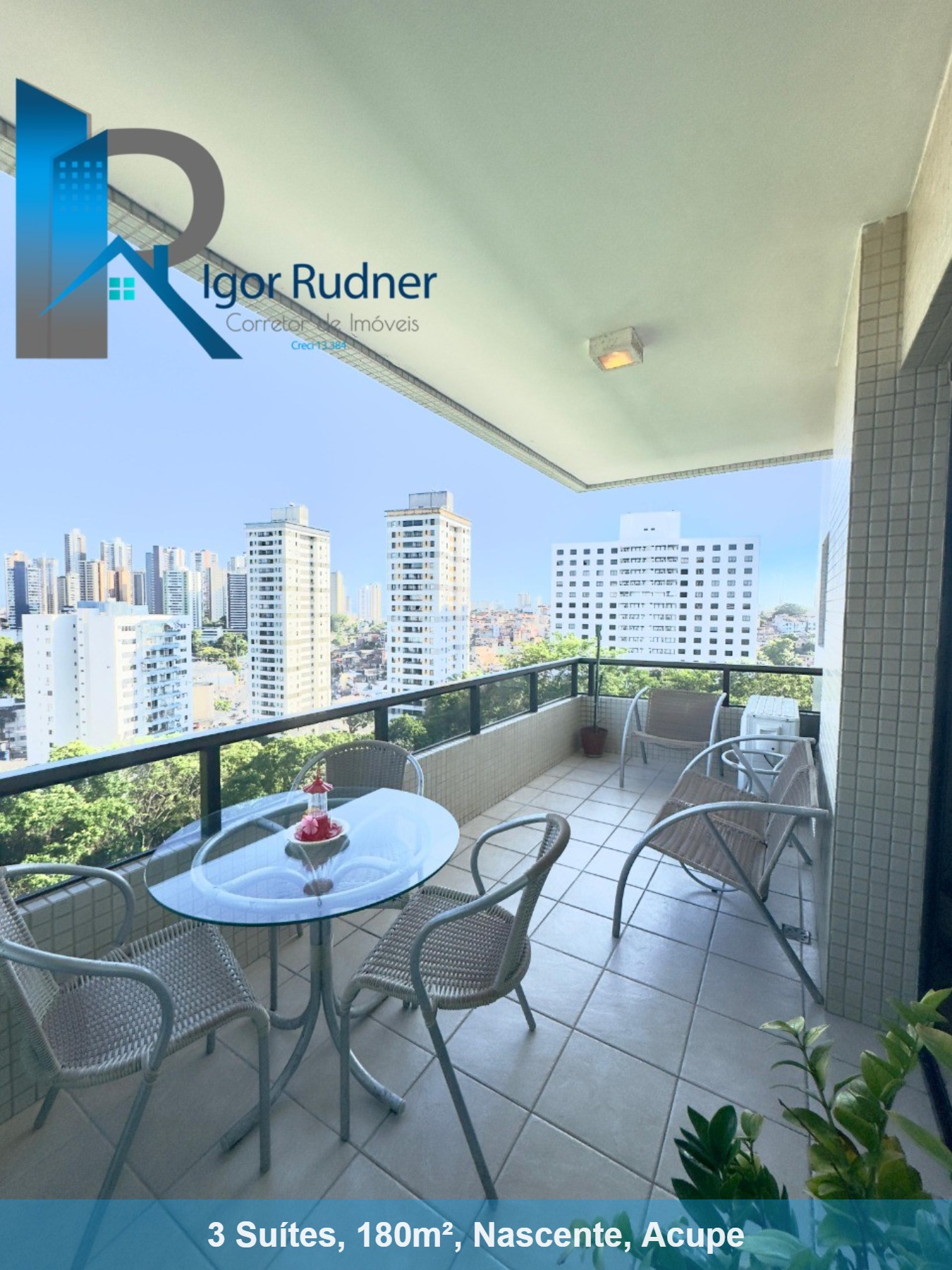 Apartamento à venda com 3 quartos, 180m² - Foto 1