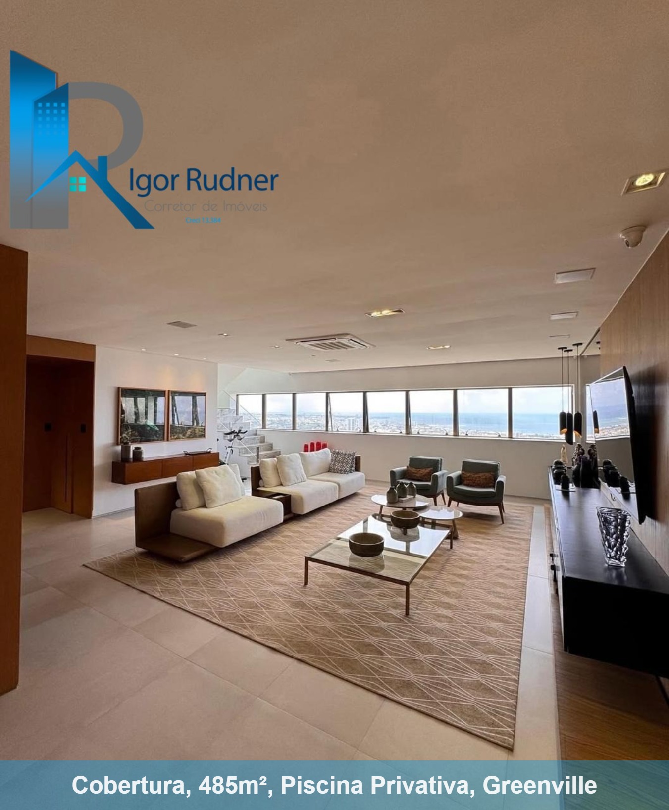 Cobertura à venda com 3 quartos, 485m² - Foto 1