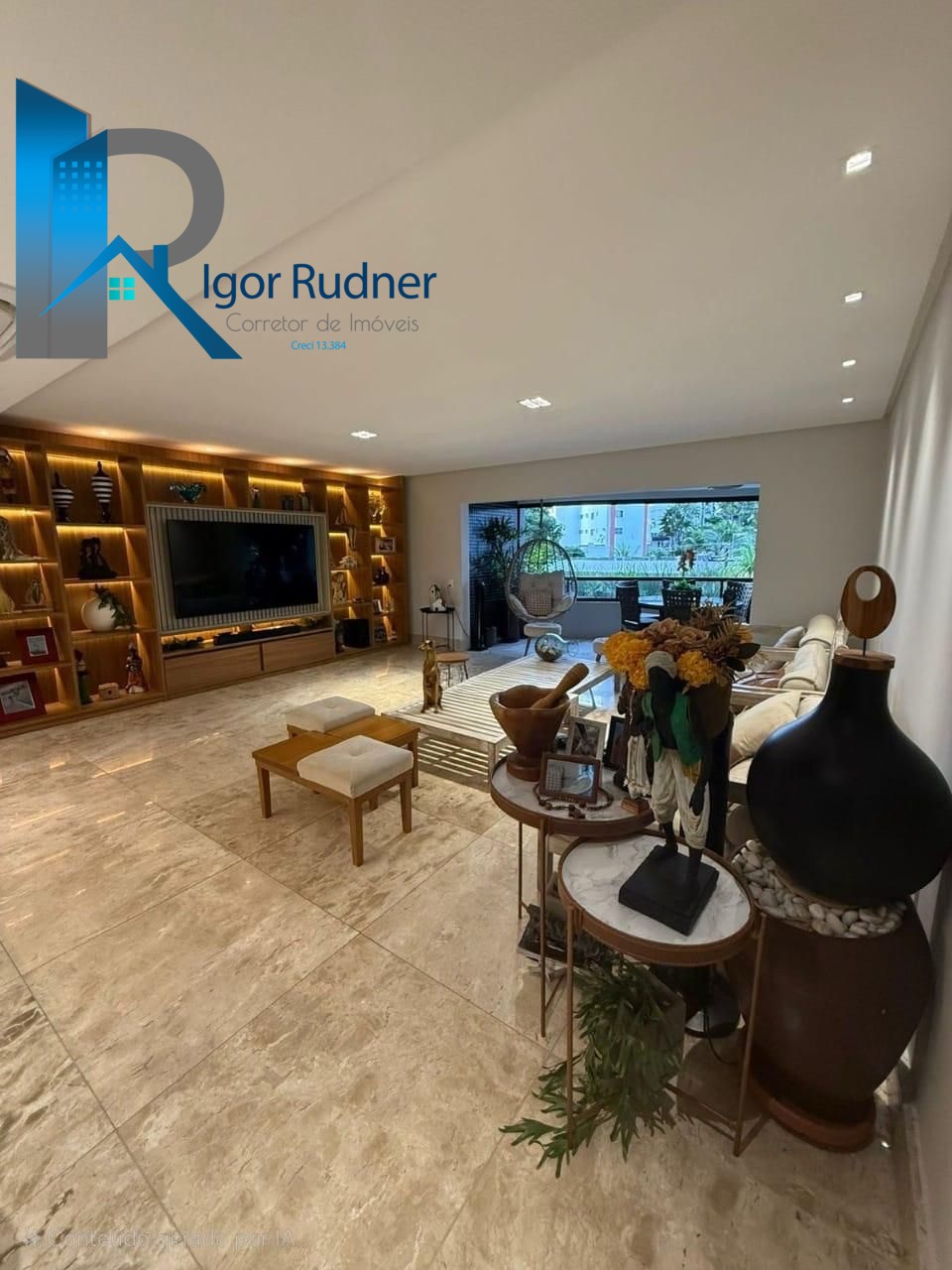 Apartamento à venda com 3 quartos, 188m² - Foto 2