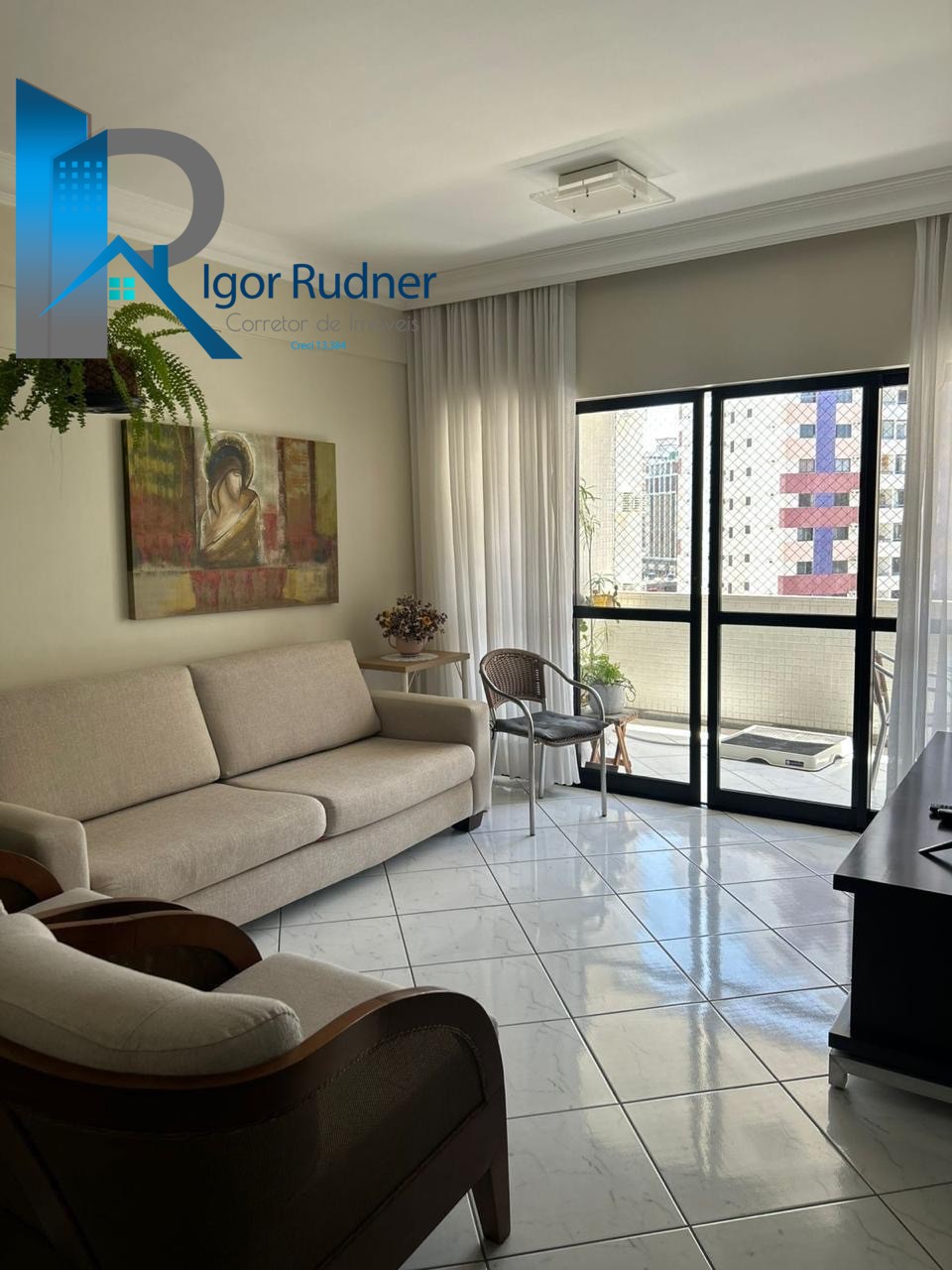 Apartamento, 3 quartos, 100 m² - Foto 1