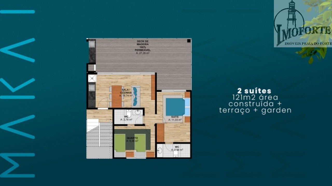 Casa de Condomínio, 2 quartos - Foto 20