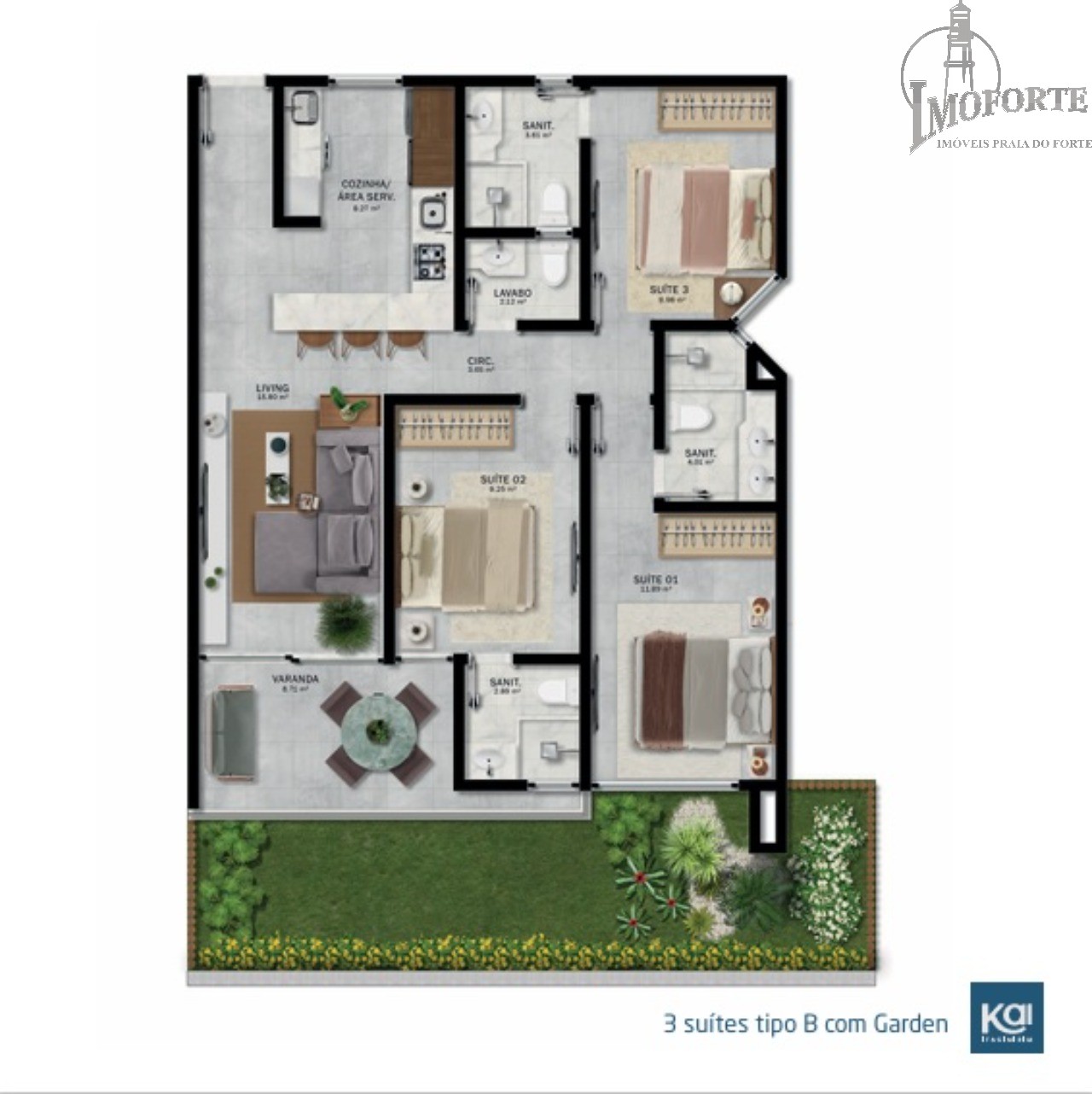 Cobertura, 3 quartos, 88 m² - Foto 18